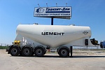 Cement truck «CT-25» (special semi-trailer 99682-10)